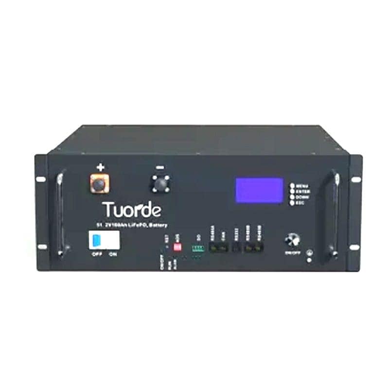 5KWhباتری 电信基站用5KWh太阳能蓄电池 تصویر باتری لیتیومی Tuorde