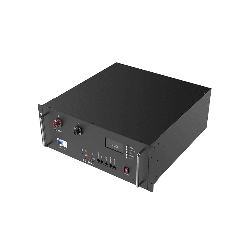 LR48200کابینت رک‌مونت ذخیره LR48200机架式安装储能柜 تصویر باتری لیتیومی Tuorde