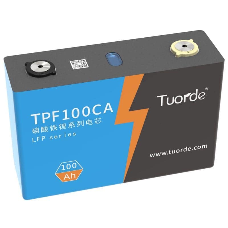 TPF100CACell TPF100CA磷酸铁锂电芯 Tuorde lithium battery product image TPF100CACell TPF100CA磷酸铁锂电芯 Tuorde lithium battery product image