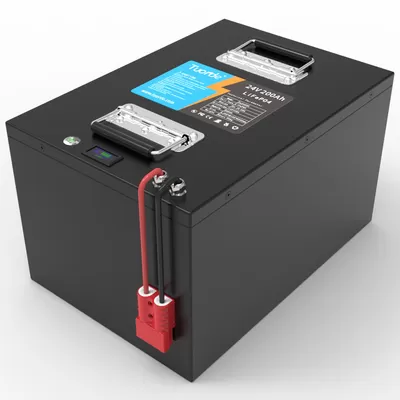 LiFePO4 Custom Lithium Battery Packs 24V 200Ah 3500 Times Cycle Life