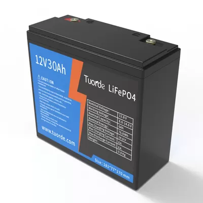Deep Cycle Lead Acid Replacement Battery Lifepo4 12V 30Ah AGV Power Storage