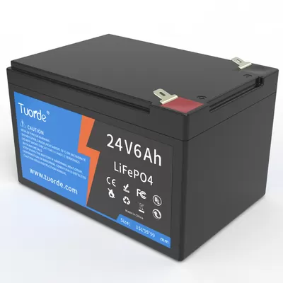 24V 6Ah Lithium Ion Deep Cycle Battery Rechargeable AGV Lithium Battery